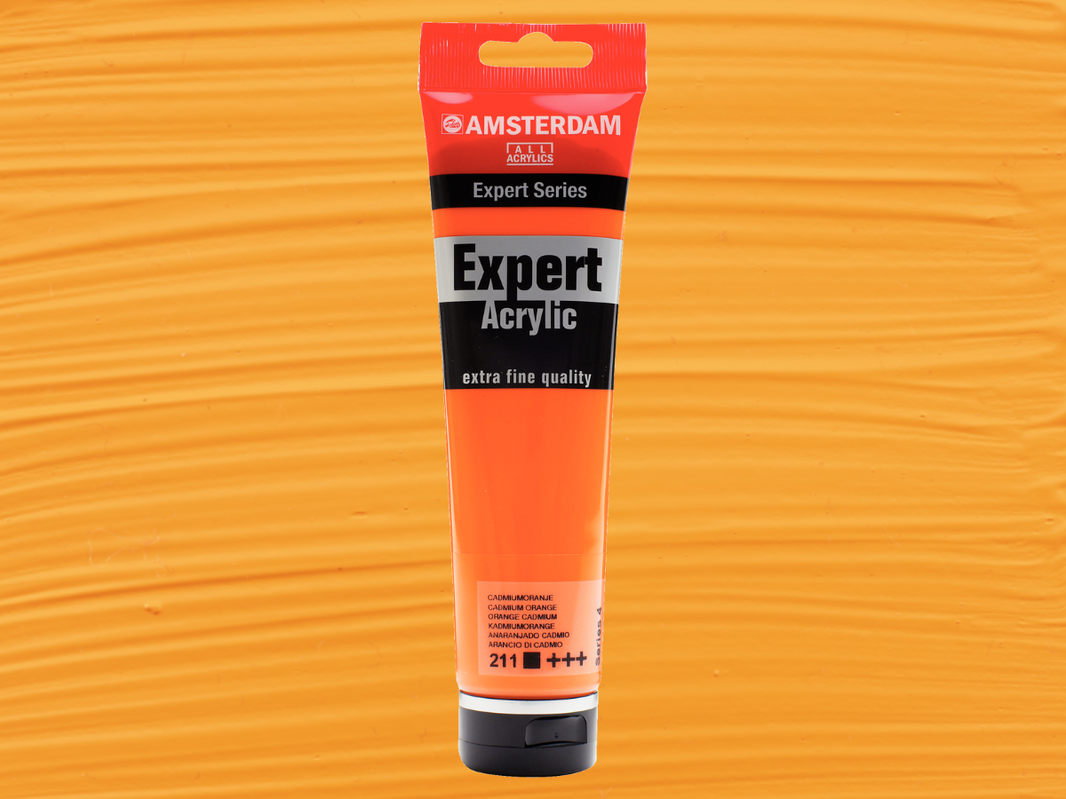 AMSTERDAM EXPERT 150ML 211 SERIE 4 KADMIUMORANGE 1