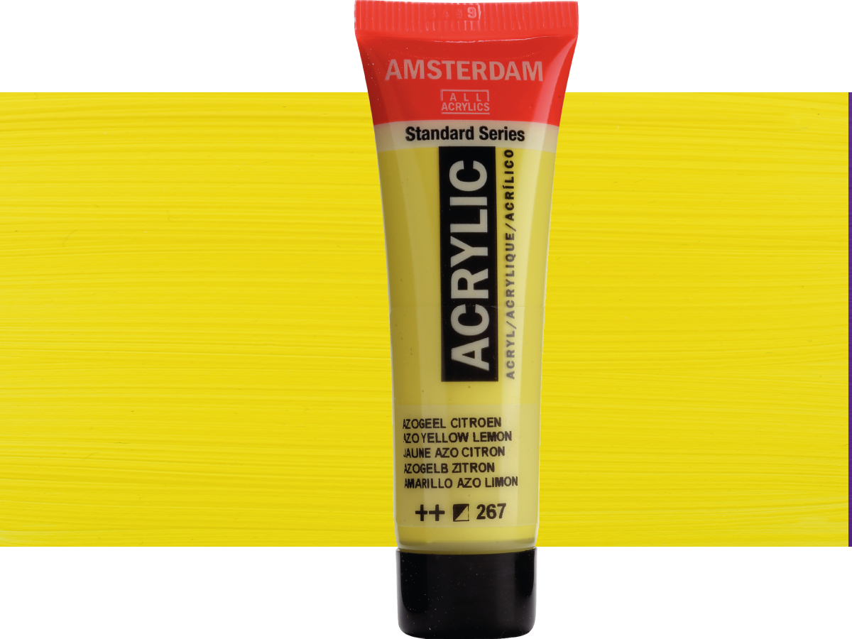 TALENS AMSTERDAM STANDARD 20ML 267 AZOGELB ZITRON 1
