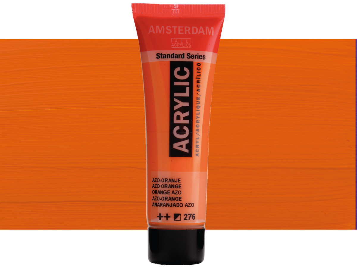 TALENS AMSTERDAM STANDARD 20ML 276 AZO-ORANGE 1