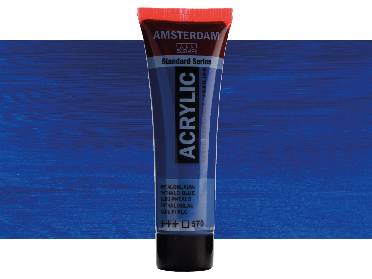 TALENS AMSTERDAM STANDARD 20ML 570 PHTHALOBLAU 1