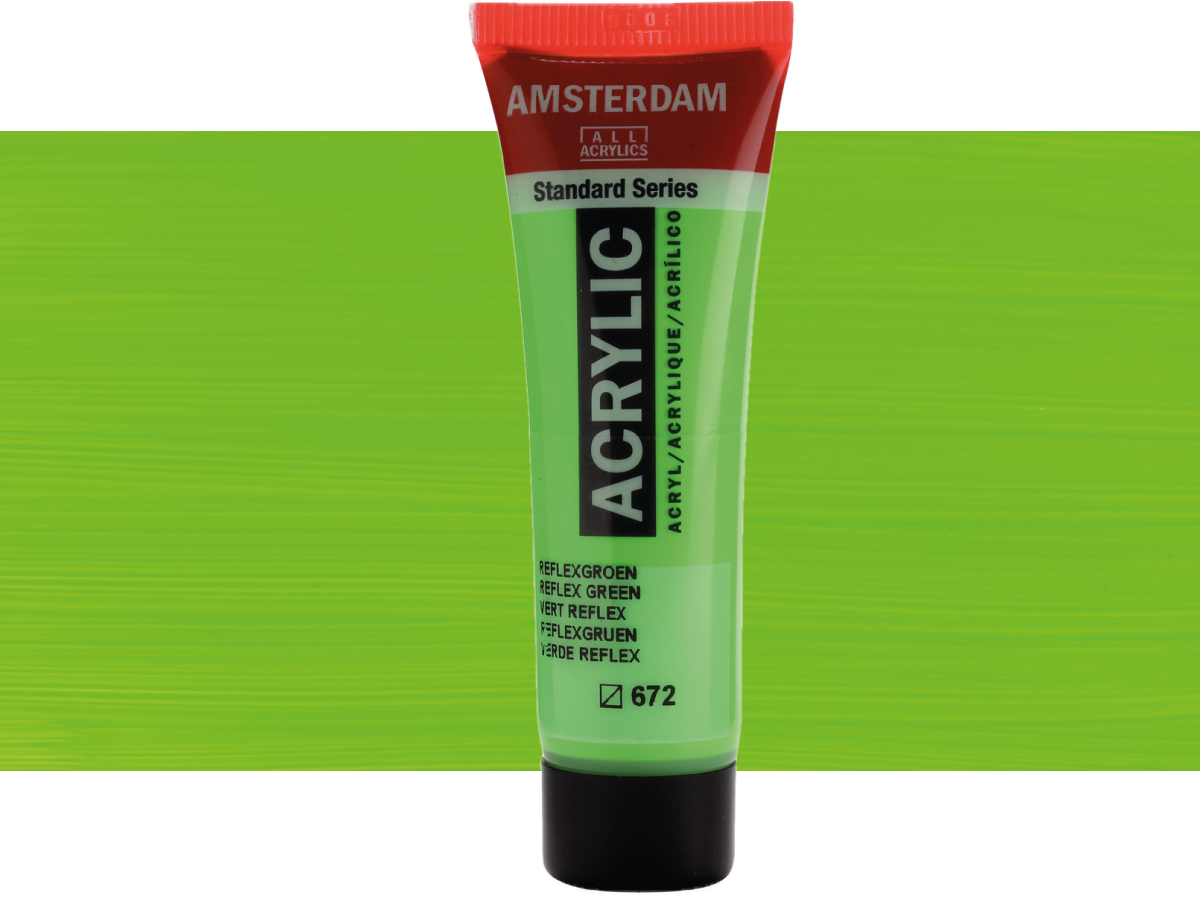 TALENS AMSTERDAM STANDARD 20ML 672 REFLEXGRÜN 1