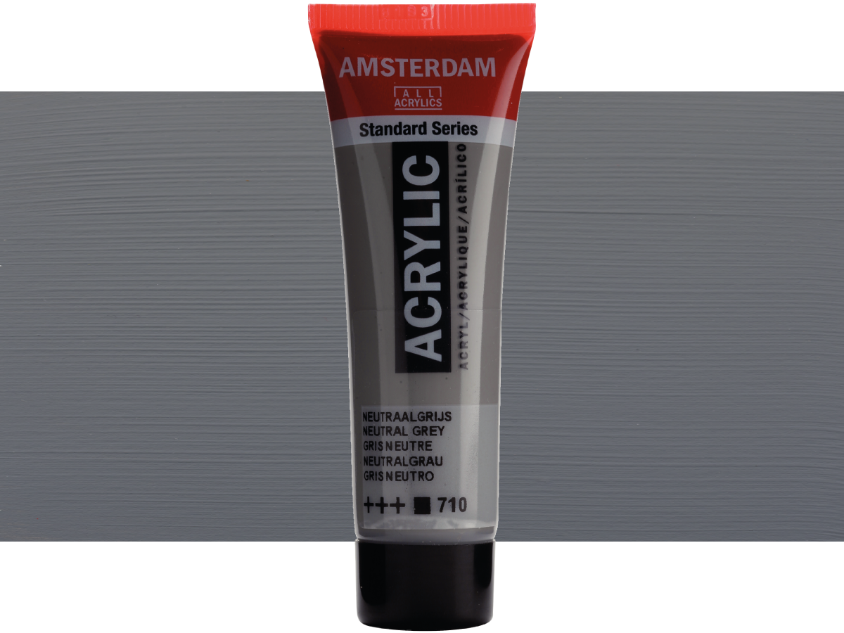 TALENS AMSTERDAM STANDARD 20ML 710 NEUTRALGRAU 1