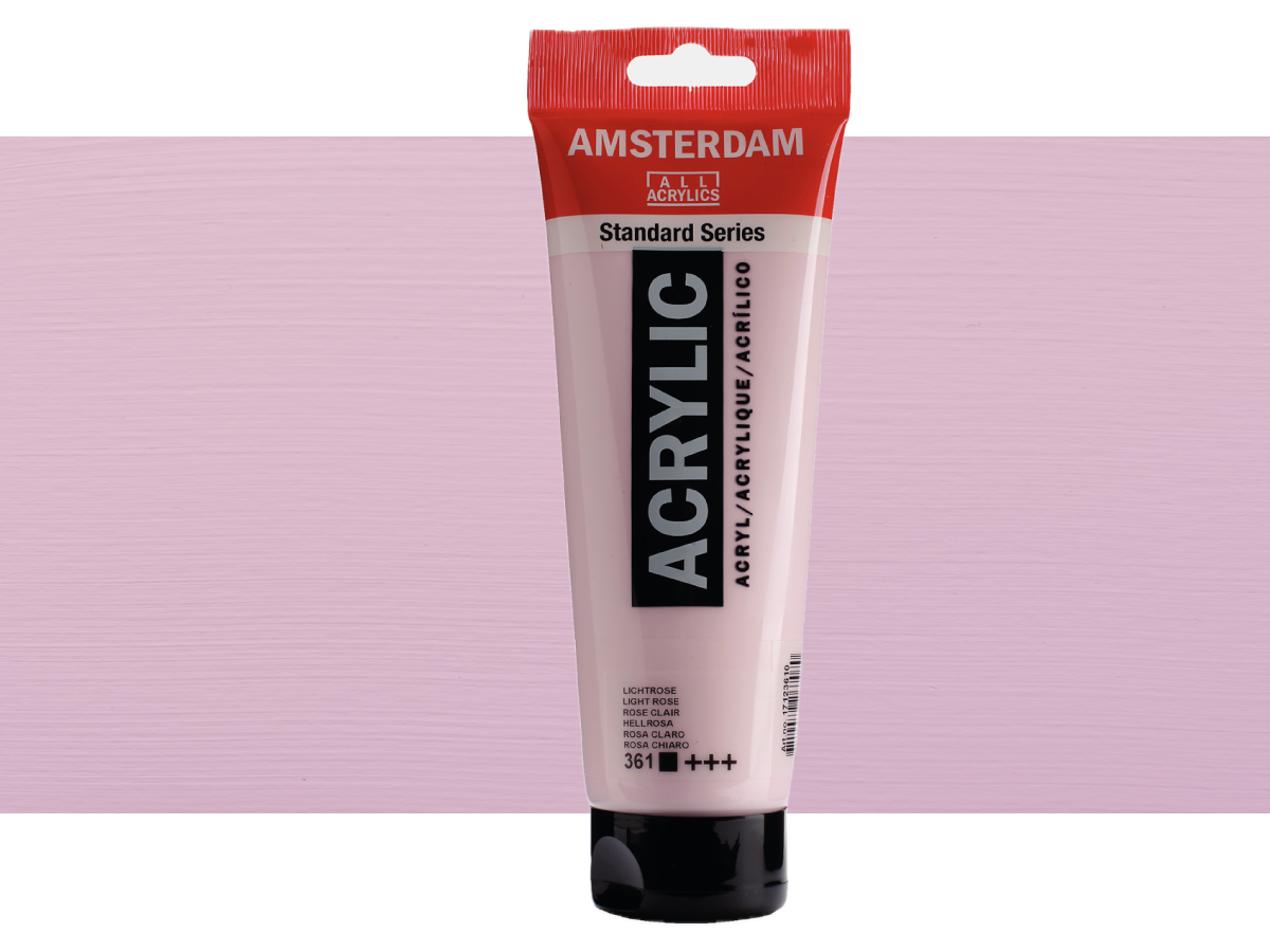 TALENS AMSTERDAM STANDARD ACRYL 250ML 361 HELLROSA 1