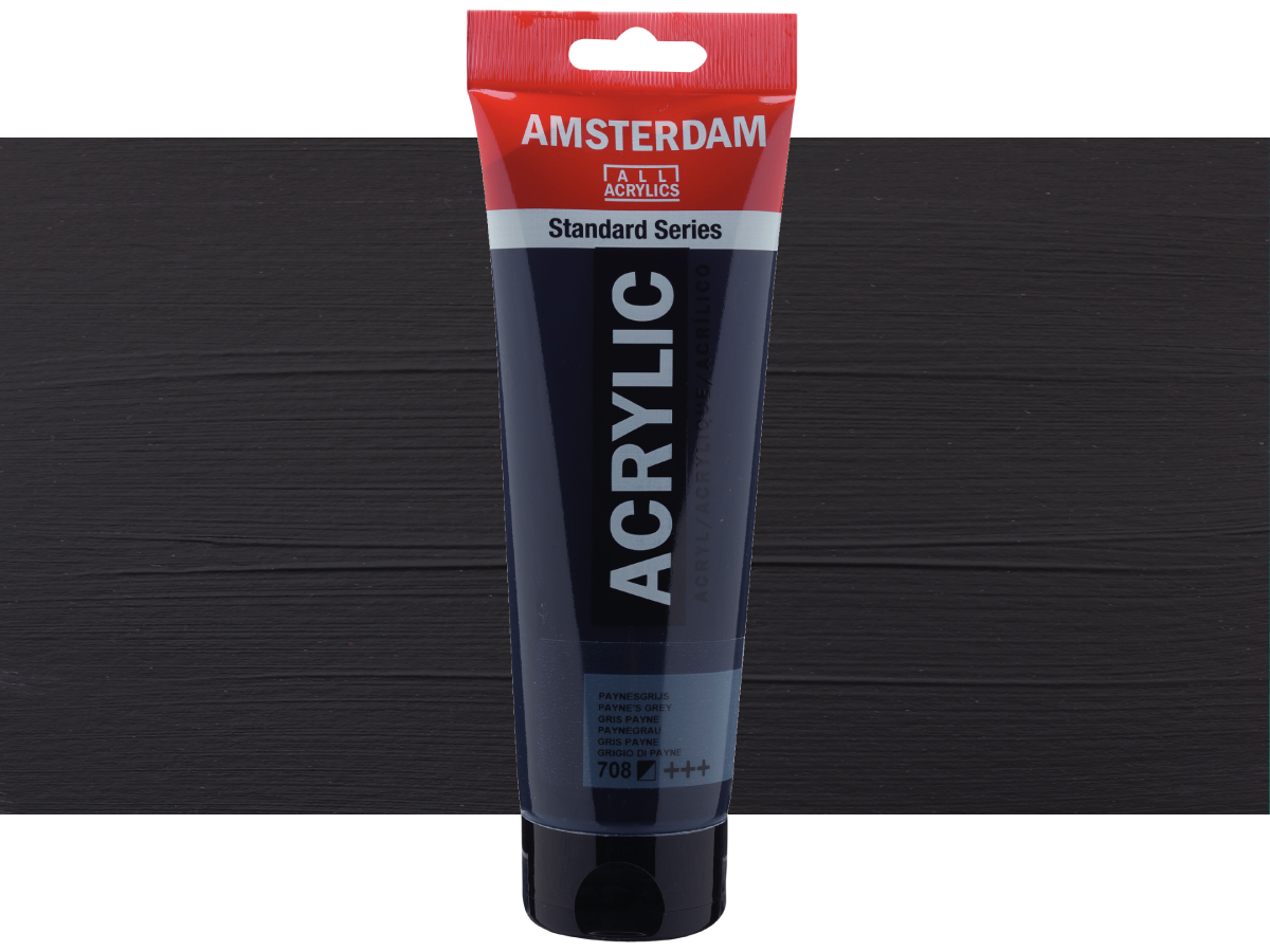 TALENS AMSTERDAM STANDARD ACRYL 250ML 708 PAYNESGRÜN 1
