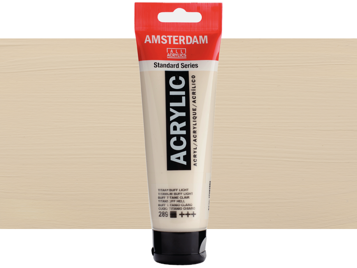 TALENS AMSTERDAM STANDARD ACRYL 120ML 289 TITANBUFF HELL 1