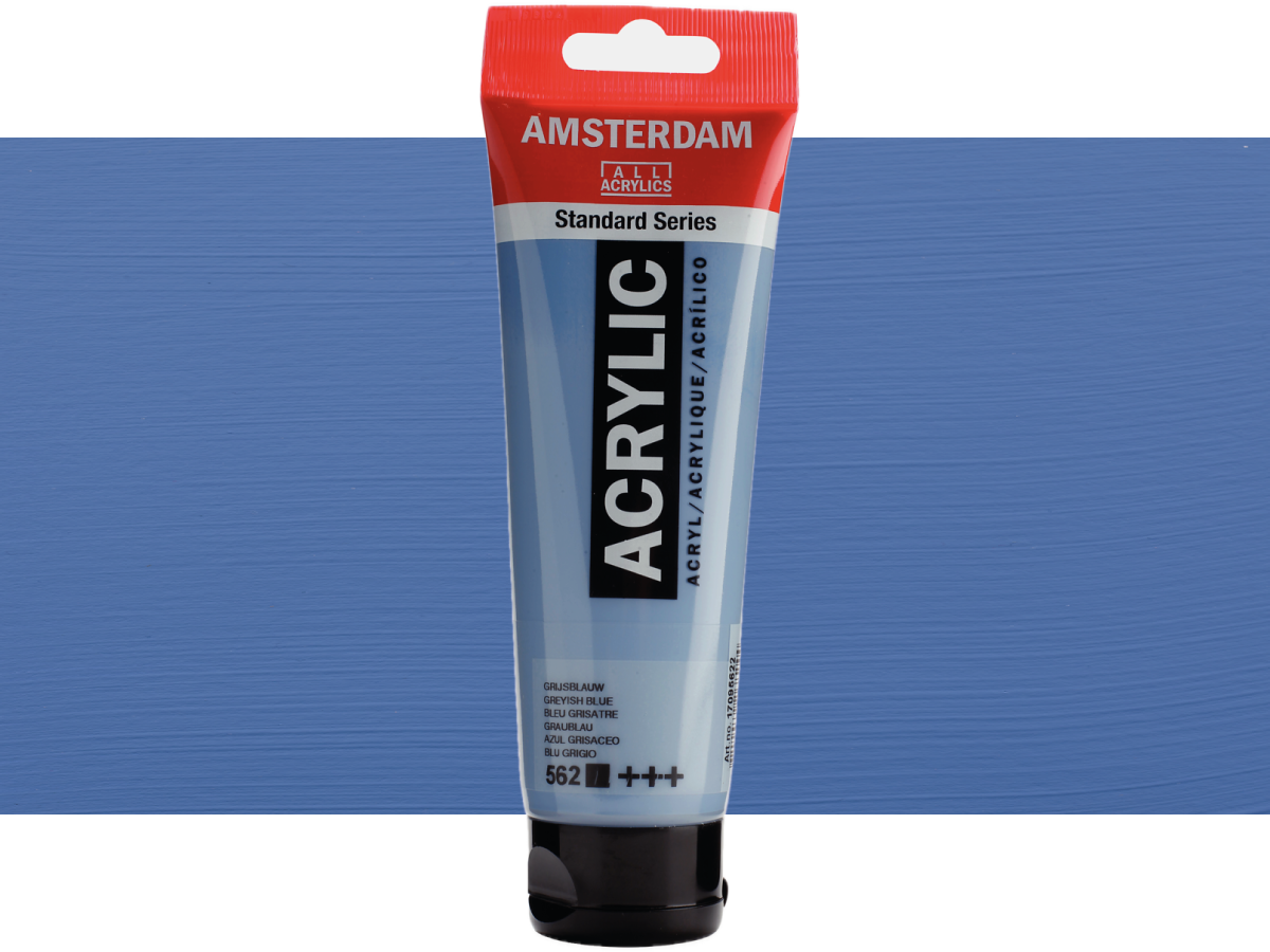 TALENS AMSTERDAM STANDARD ACRYL 120ML 562 GRAUBLAU 1