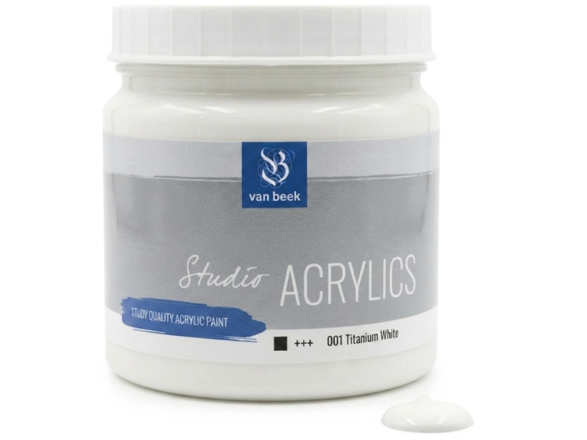 VAN BEEK ACRYL 1000ML 001 S1 TITANWEISS 1