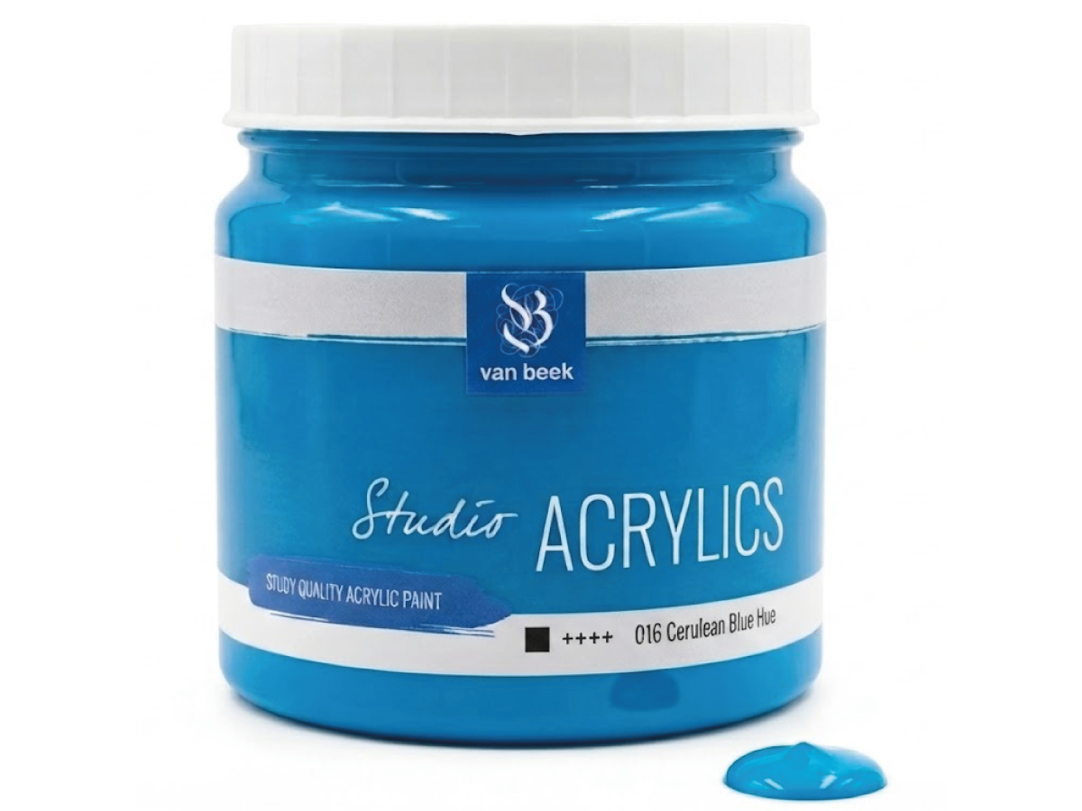 VAN BEEK ACRYL 1000ML 016 S1 CÖLINBLAU IMITERT 1