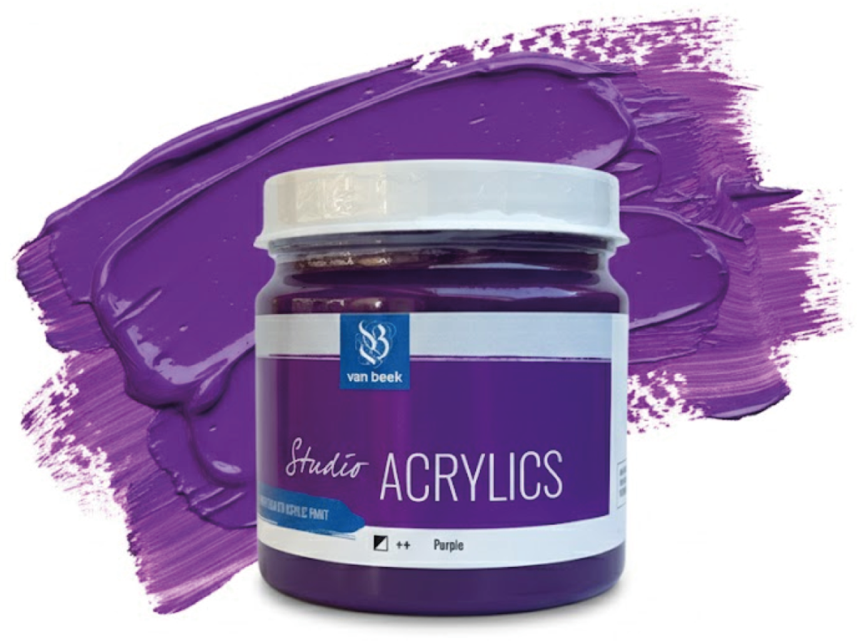 VAN BEEK ACRYL 012 S1 500ML VIOLETT 1