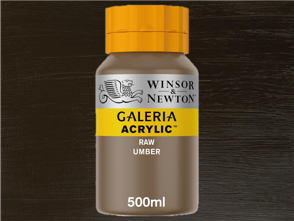 WINSOR & NEWTON GALERIA 500ML 554 UMBRA NATUR 1