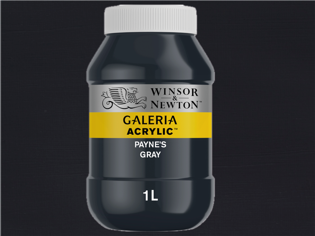 WINSOR & NEWTON GALERIA  1L  465  PAYNESGRAU 1