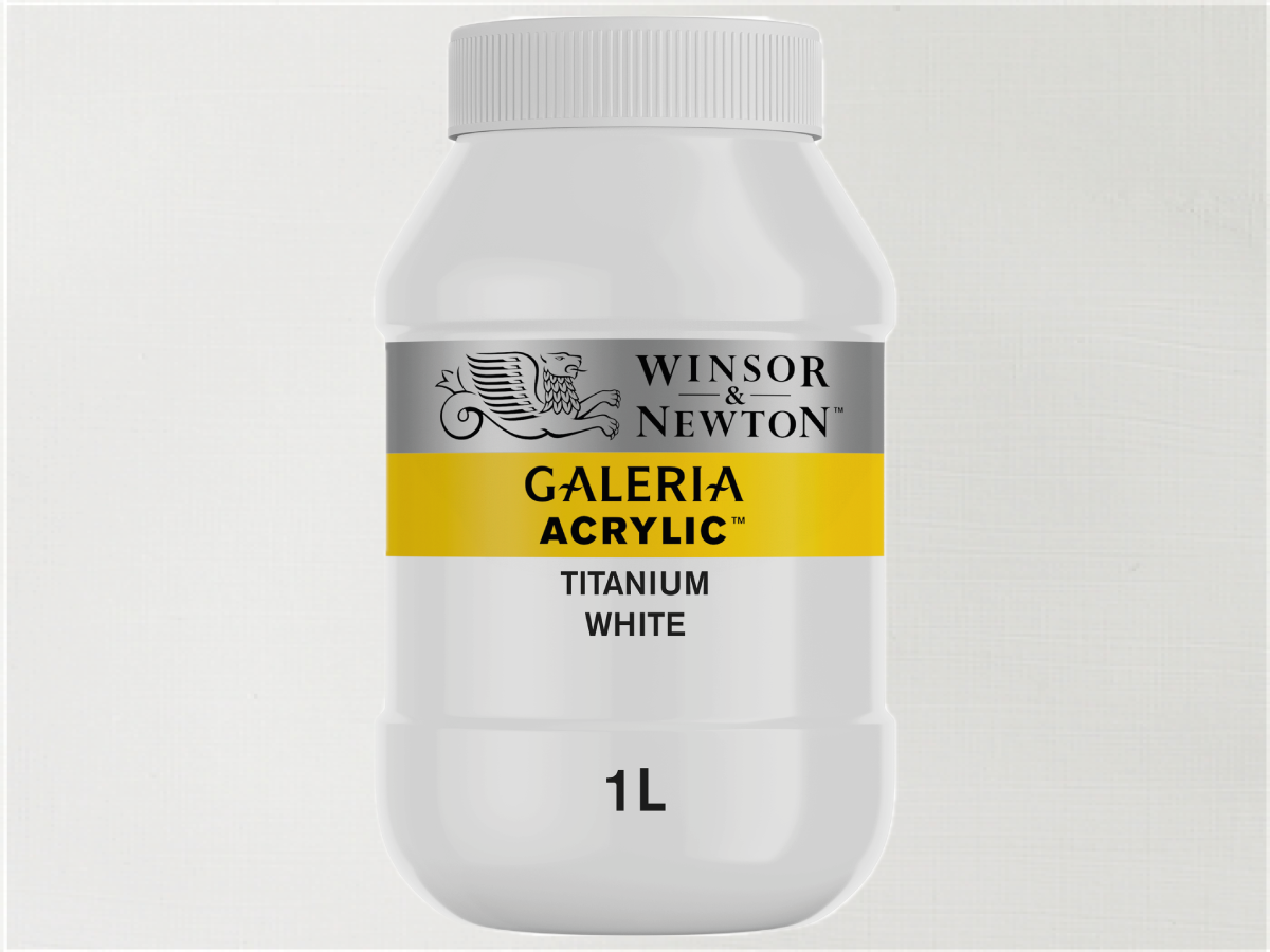 WINSOR & NEWTON GALERIA  1L  644  TITANWEISS 1
