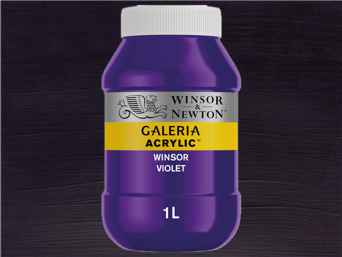 WINSOR & NEWTON GALERIA  1L  728  WINSORVIOLETT 1