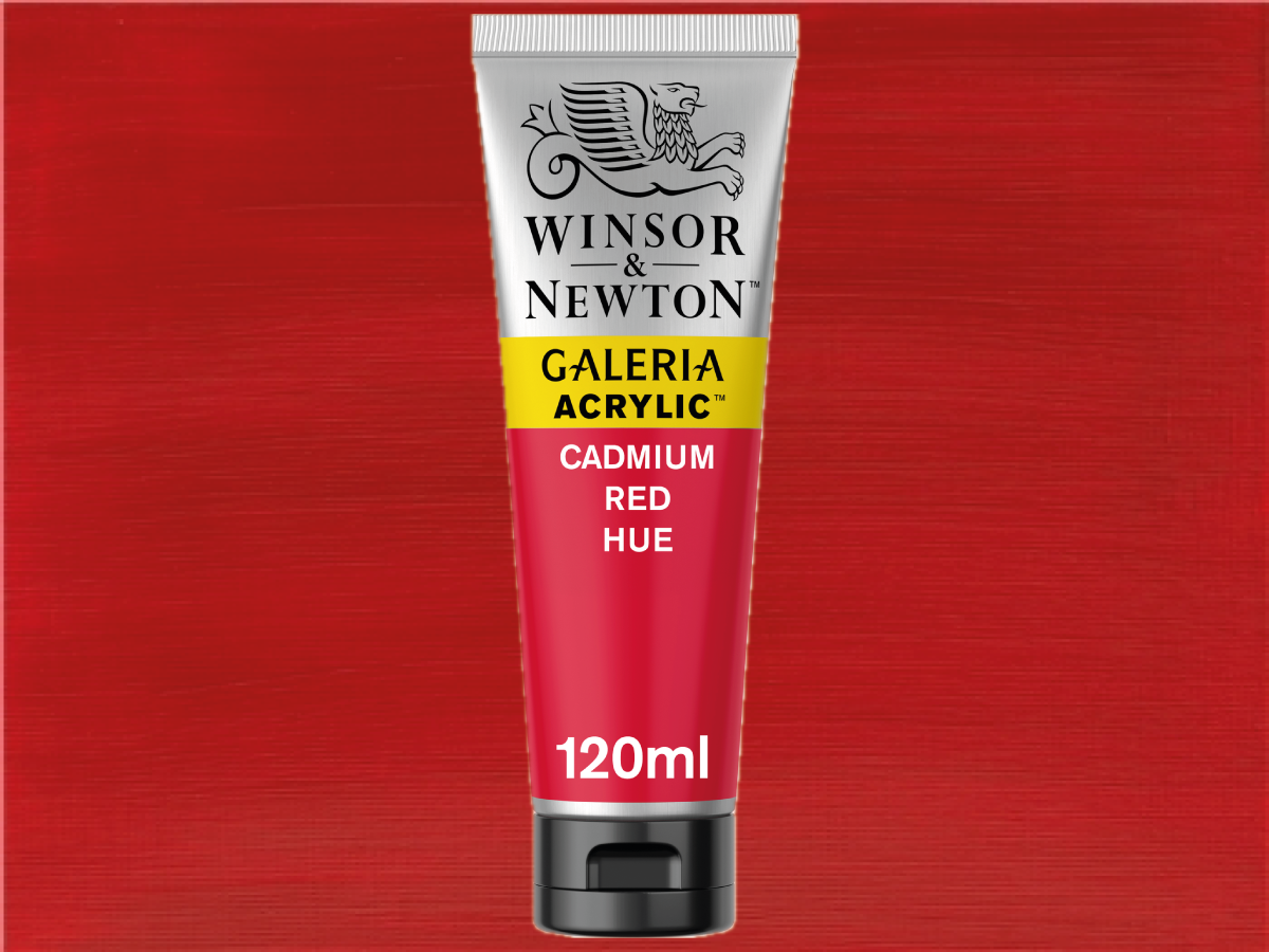 GALERIA 120ML 095  KADMIUMROT FARBTON 1