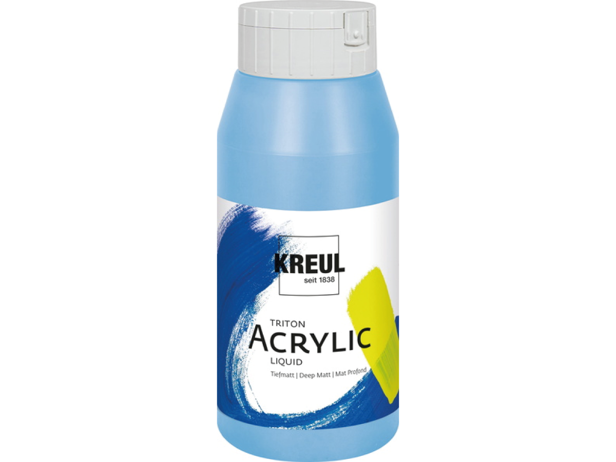 KREUL TRITON ACRYLIC LIQUID 750ML 036 LICHTBLAU 1