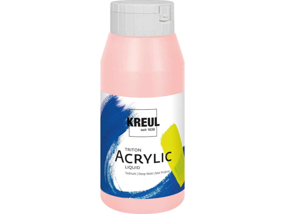 KREUL TRITON ACRYLIC LIQUID 750ML 041 HELLROSA 1
