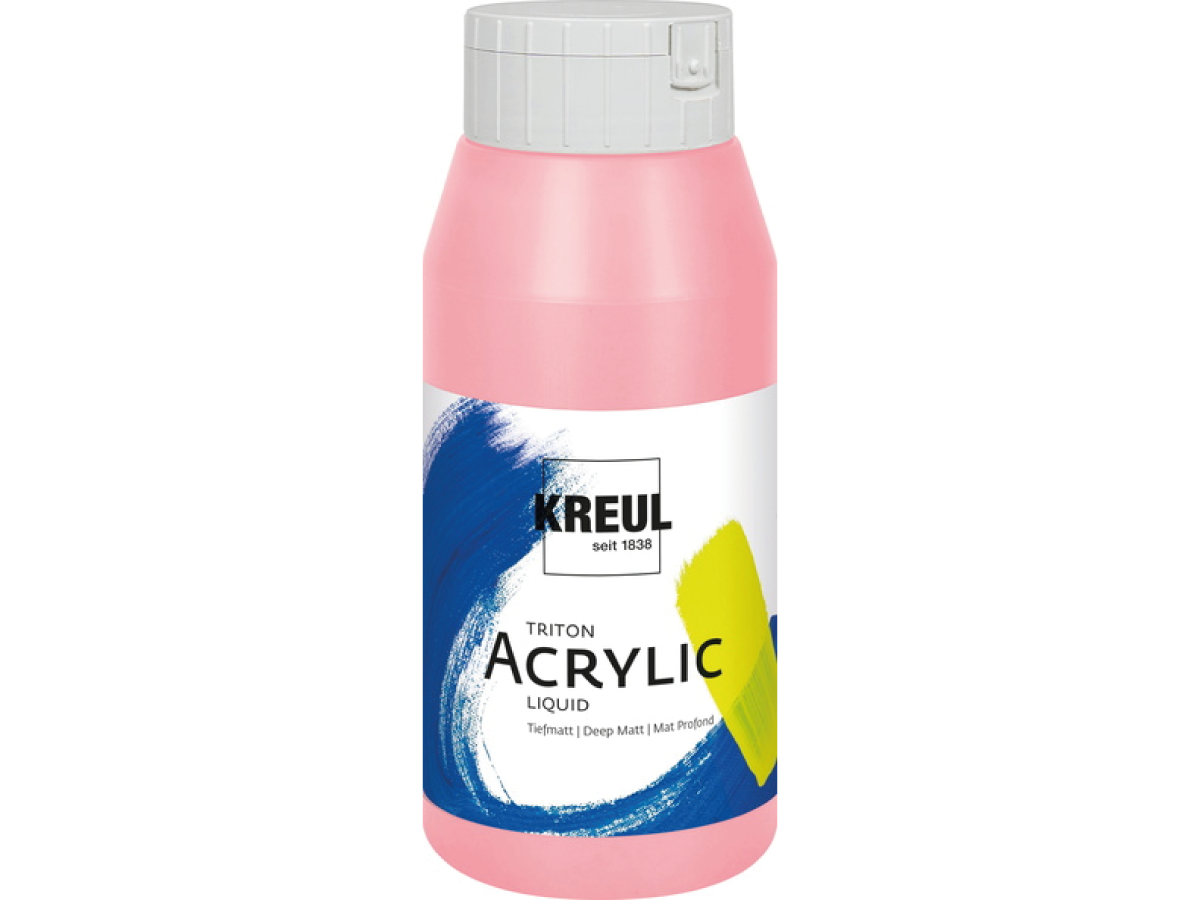 KREUL TRITON ACRYLIC 750ML 078 ROSE 1