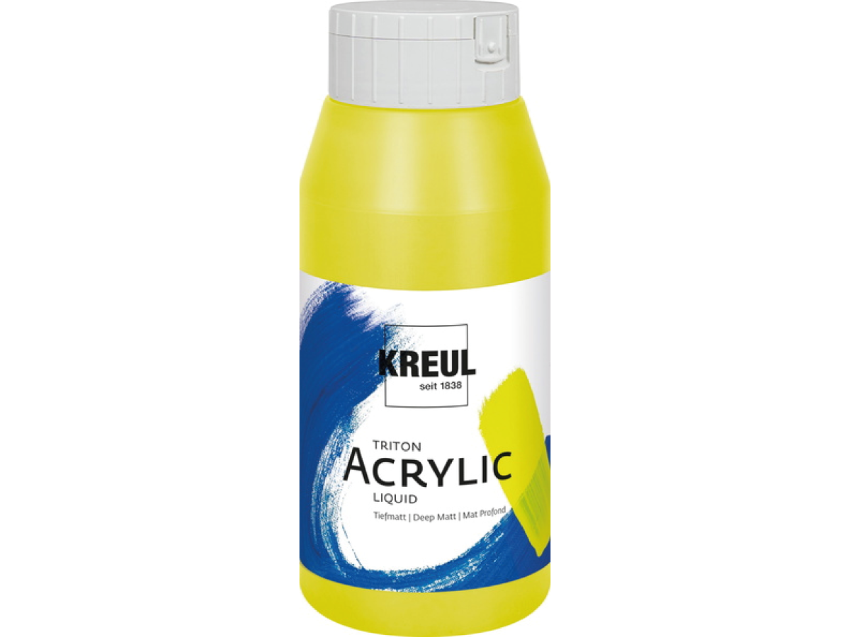 KREUL TRITON ACRYLIC LIQUID 750ML 083 FRANKISCH HOP GOLD 1