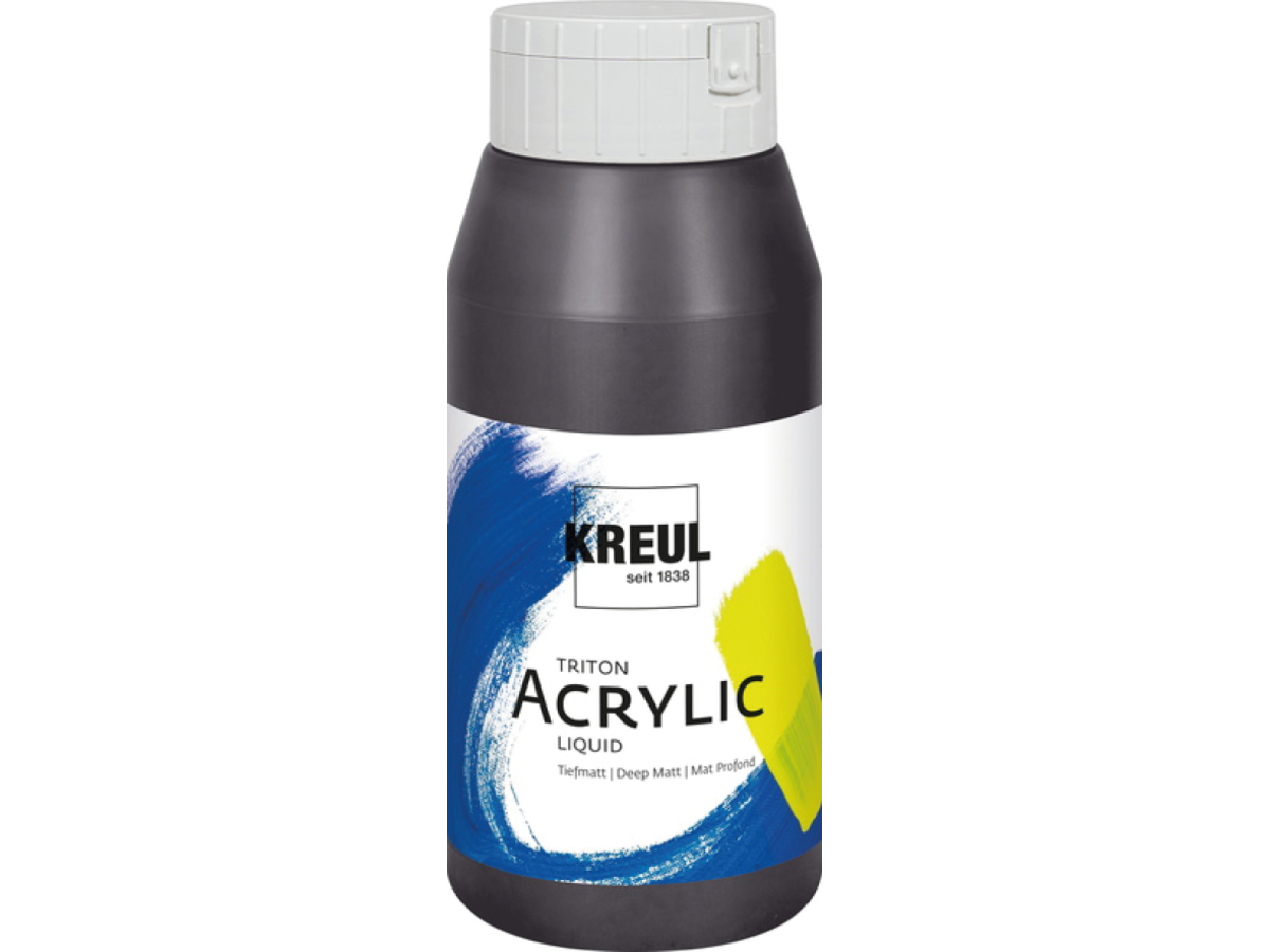 KREUL TRITON ACRYLIC LIQUID 750ML 087 PAYNE'S GRAY 1