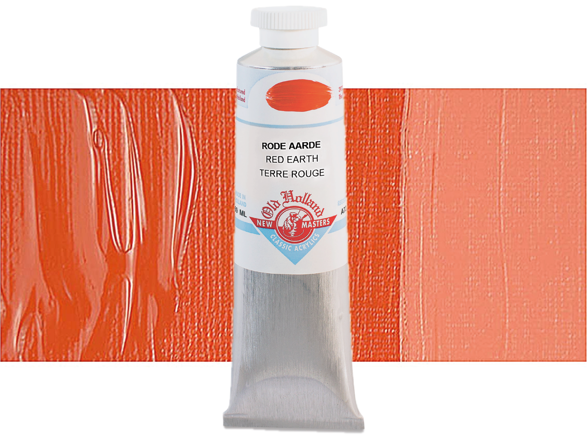 OLD HOLLAND NEW MASTERS ACRYL 60ML SERIE A RED EARTH 723 1