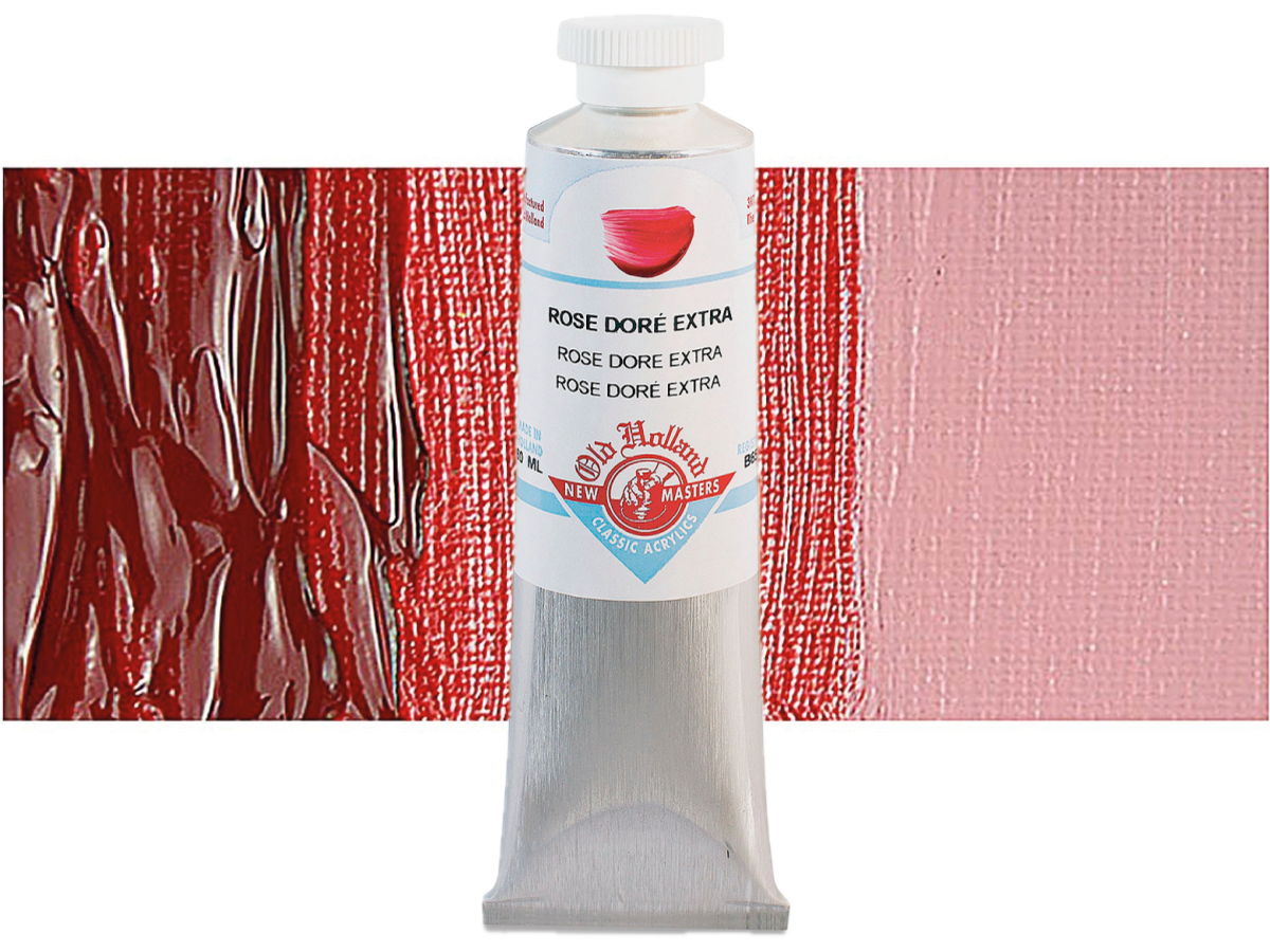 OLD HOLLAND NEW MASTERS ACRYL 60ML SERIE B ROSE DORÉ EXTRA 651 1