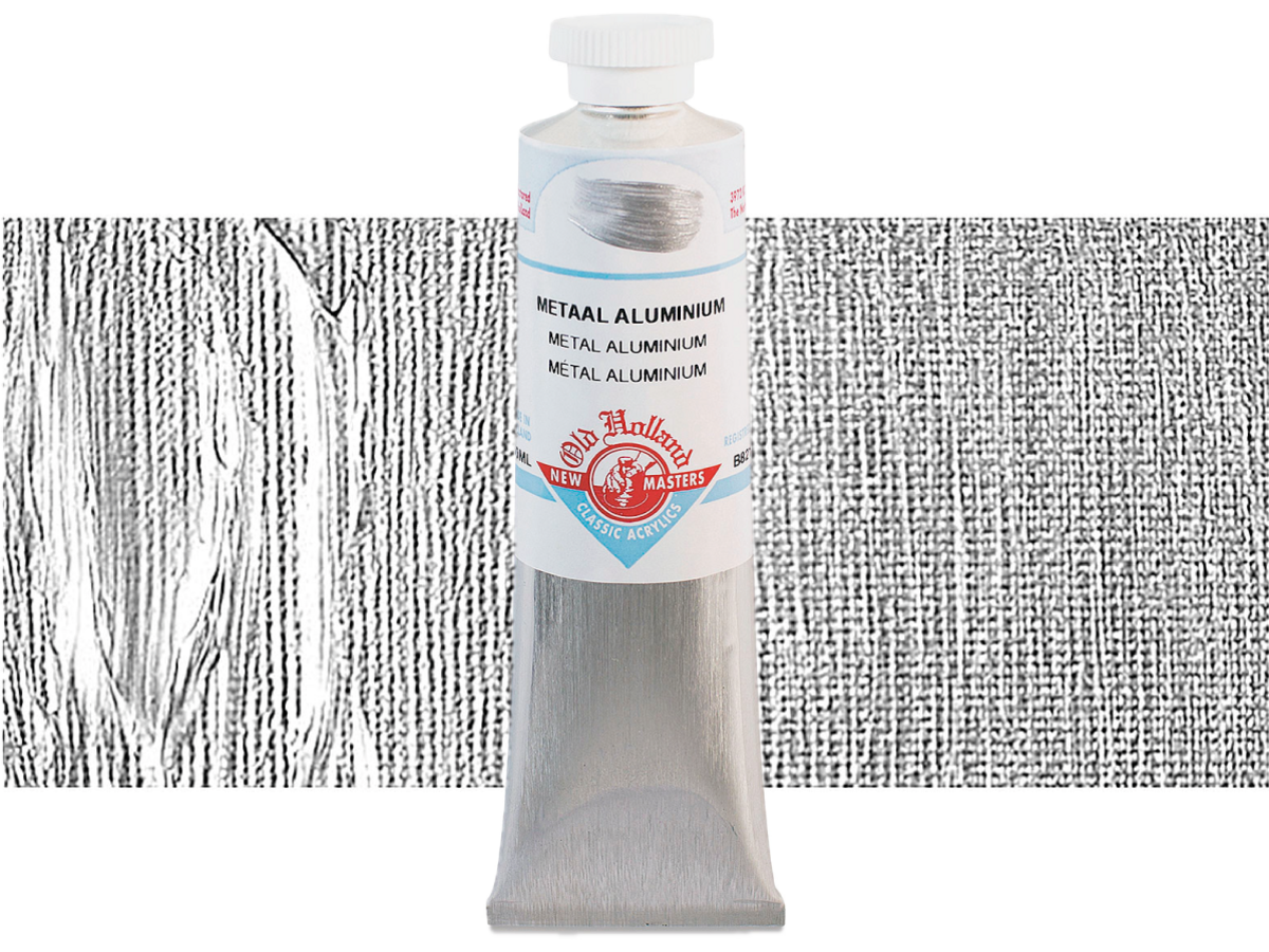 OLD HOLLAND NEW MASTERS ACRYL 60ML SERIE B METAL ALUMINIUM 821 1