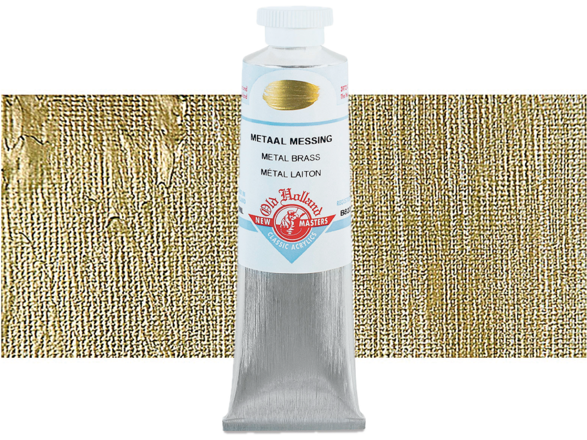 OLD HOLLAND NEW MASTERS ACRYL 60ML SERIE B METAL BRASS 822 1
