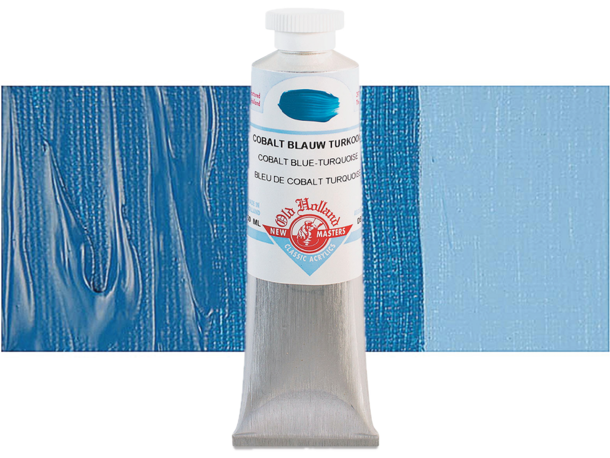 OLD HOLLAND NEW MASTERS ACRYL 60ML SERIE C COBALT BLUE TURQUOISE 692 1