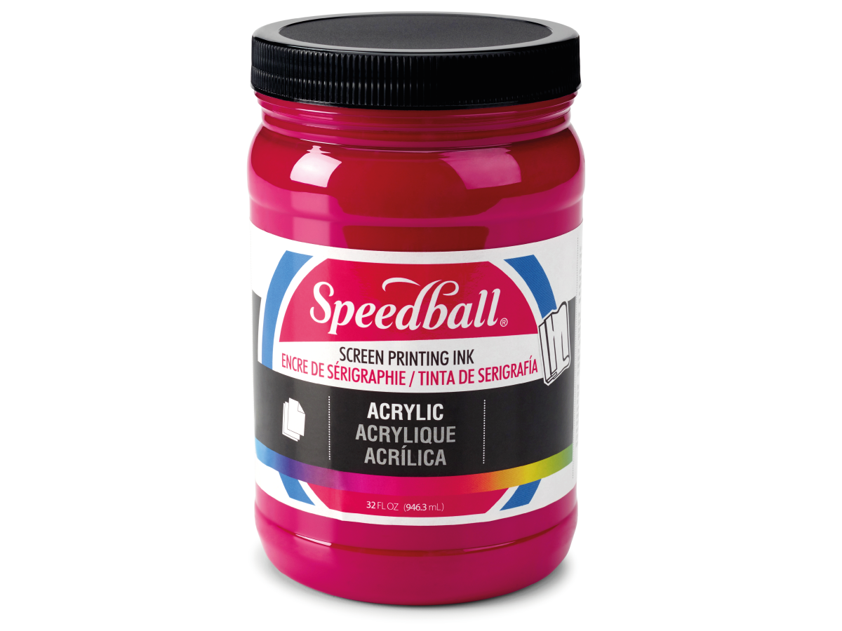 SPEEDBALL ACRYL SIEBDRUCKFARBE 946ML - PROCESS MAGENTA 018 1