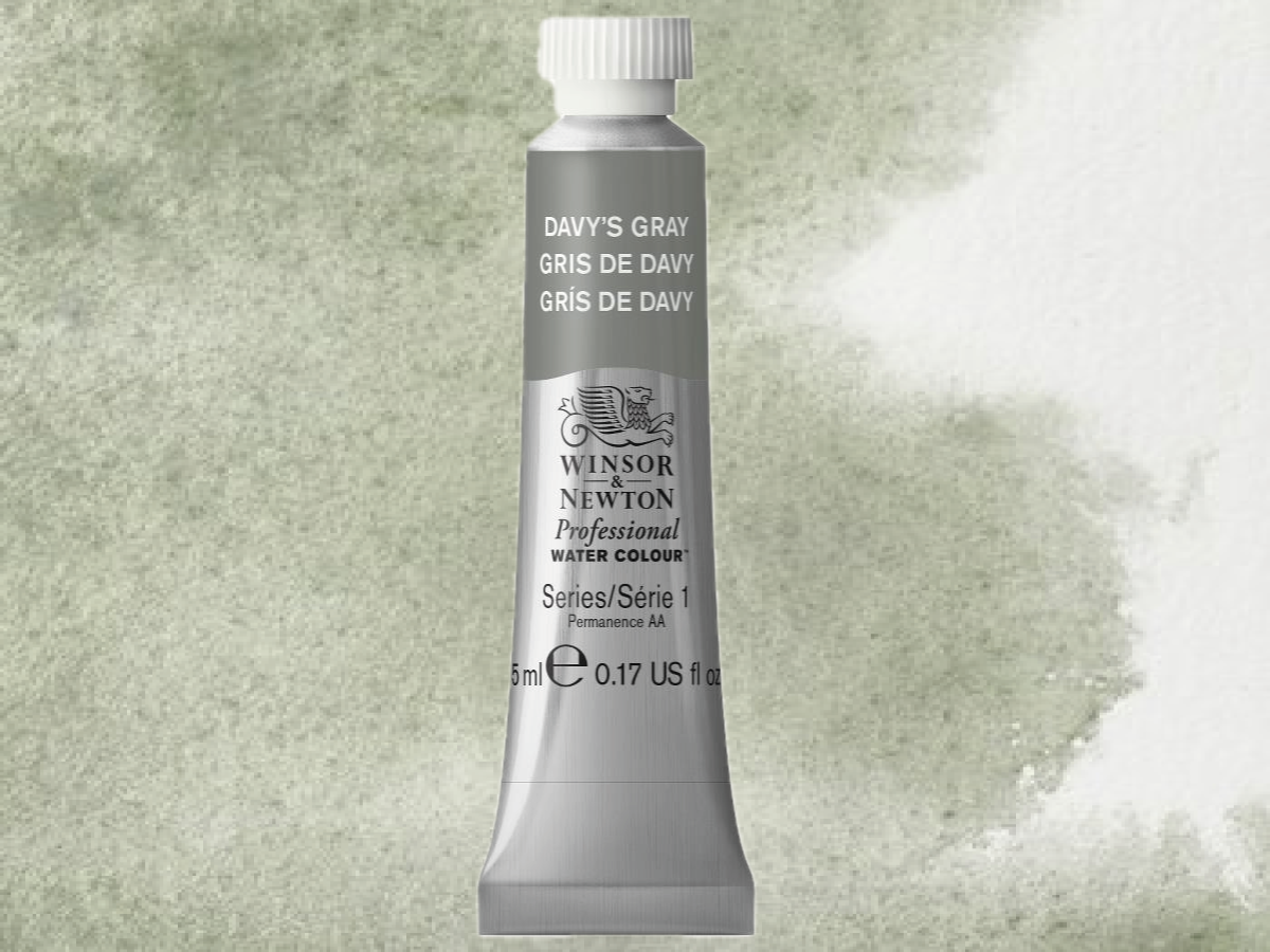 WINSOR & NEWTON AQUARELLFARBE 5ML 217 DAVEYSGRAU 1
