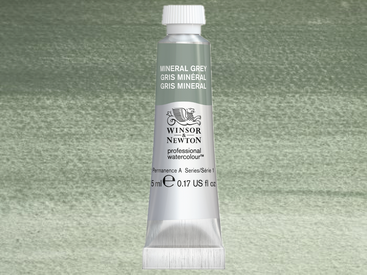 WINSOR & NEWTON AQUARELLFARBE 5ML S1 MINERAL GREY 1