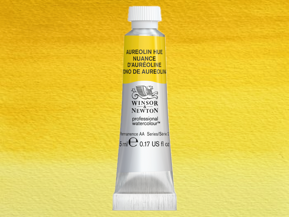 WINSOR & NEWTON AQUARELLFARBE 5ML S2  AUREOLIN HUE 1