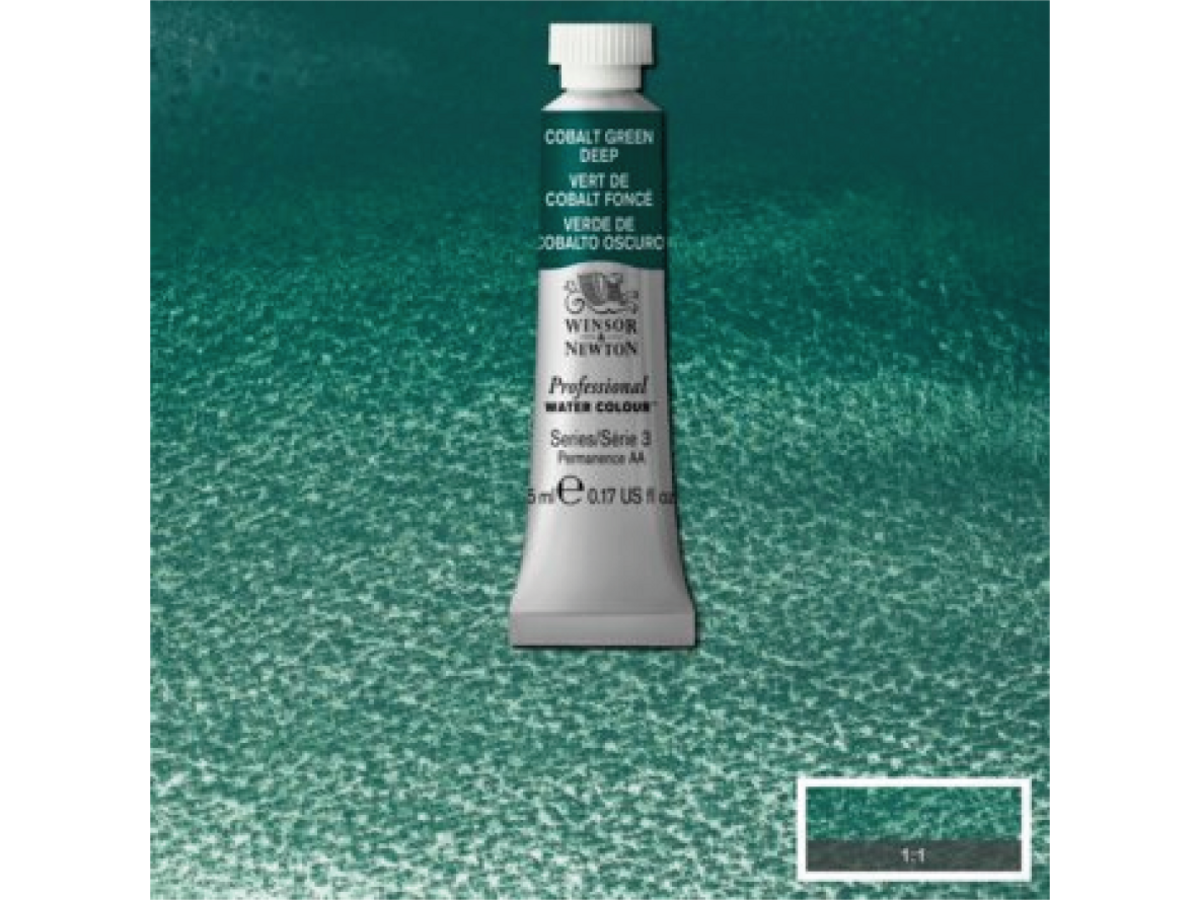 WINSOR & NEWTON AQUARELLFARBE 14ML 185 COBALT GREEN DEEP 1