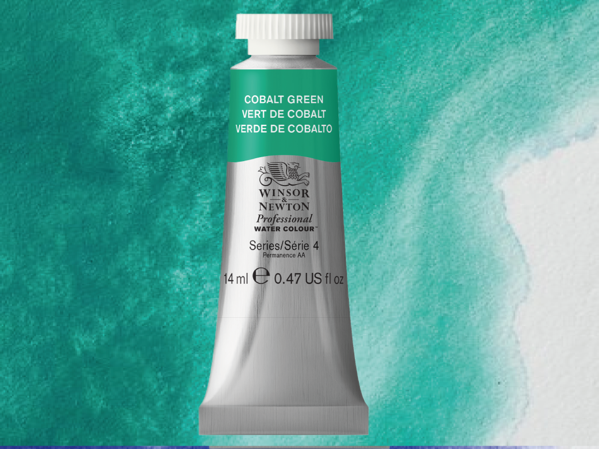 WINSOR & NEWTON AQUARELLFARBE 14ML 184 COBALT GREEN 1