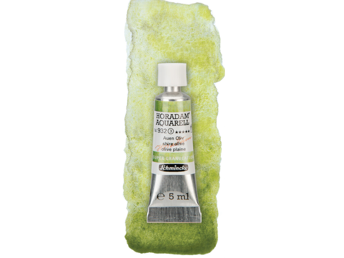SCHMINCKE HORADAM AQUARELL SUPERGRANULATION 5ML 932 AUEN OLIV 1