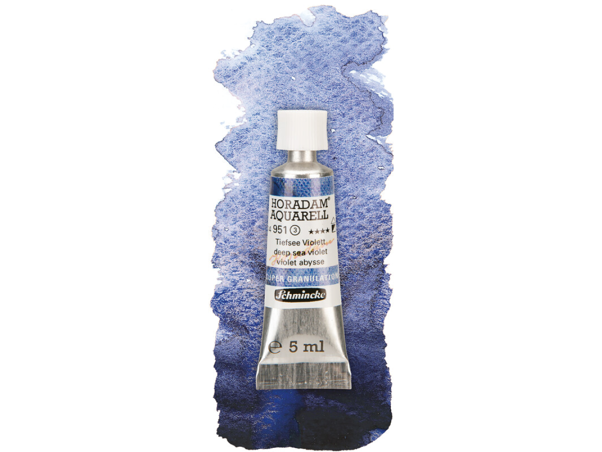 SCHMINCKE HORADAM AQUARELL SUPERGRANULATION 5ML 951 TIEFSEE VIOLETT 1
