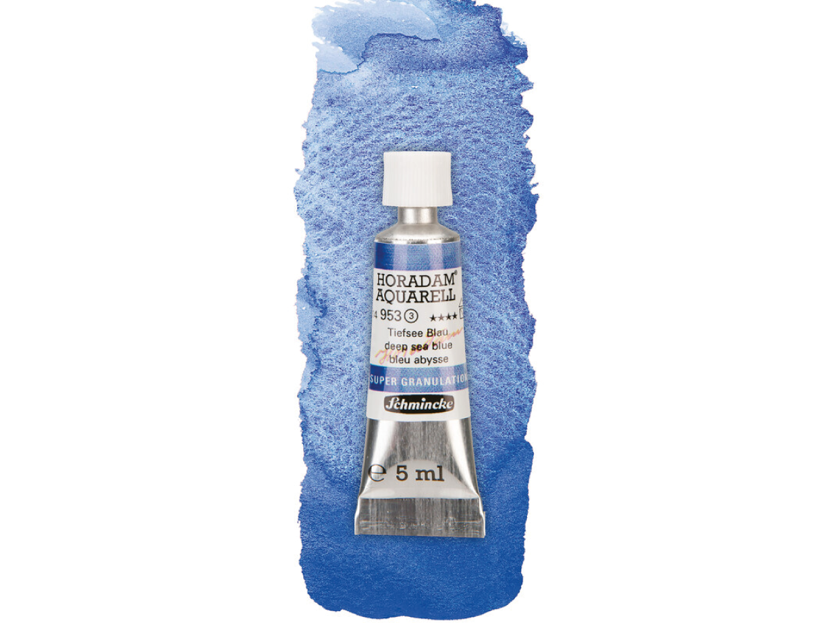 SCHMINCKE HORADAM AQUARELL SUPERGRANULATION 5ML 952 TIEFSEE BLAU 1