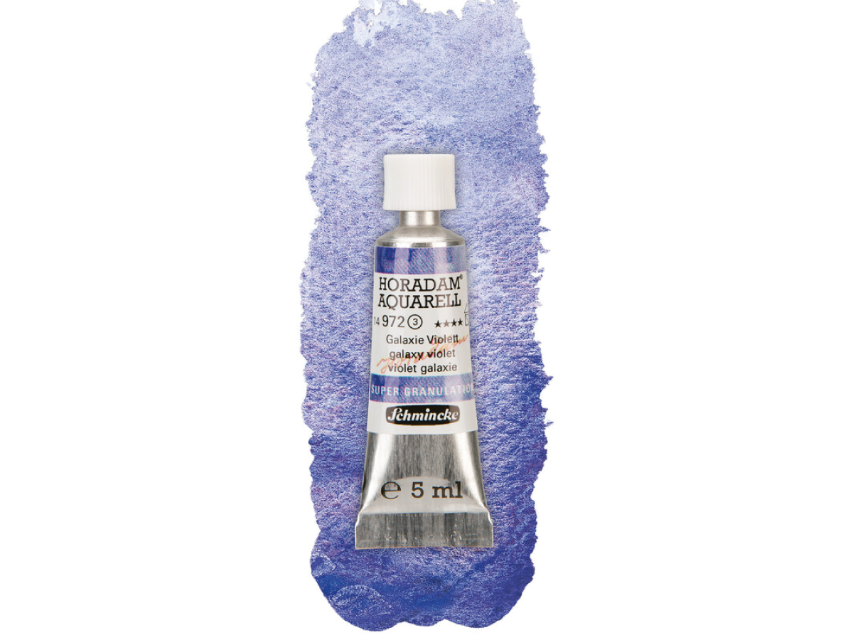 SCHMINCKE HORADAM AQUARELL SUPERGRANULATION 5ML 972 GALAXIE VIOLETT 1