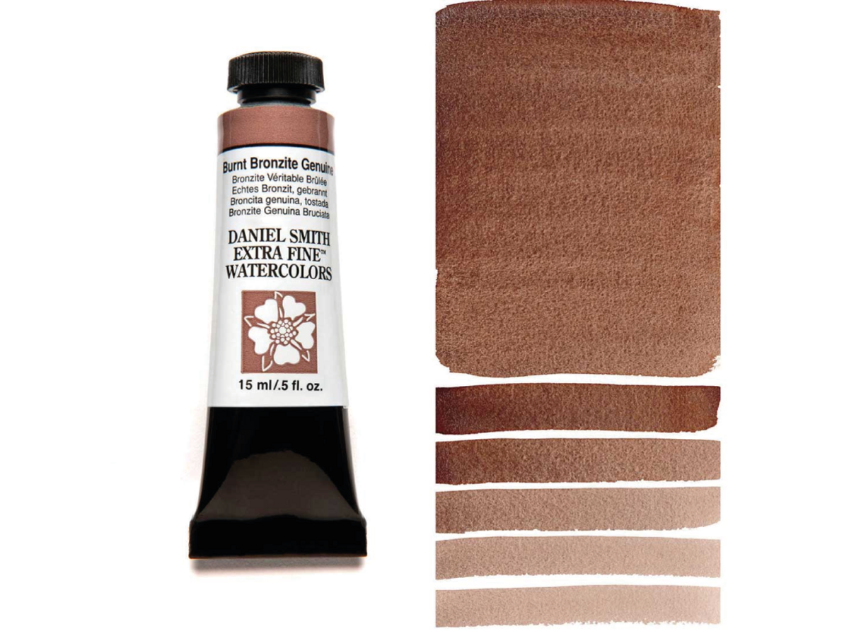 DANIEL SMITH S3 AQUARELLFARBE 15ML 204 BRNT BRONZITE GENUINE 1
