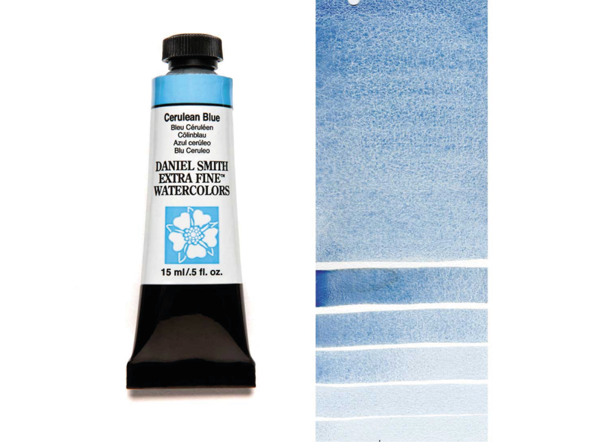 DANIEL SMITH S3 AQUARELLFARBE 15ML 206 CERULEAN BLUE 1