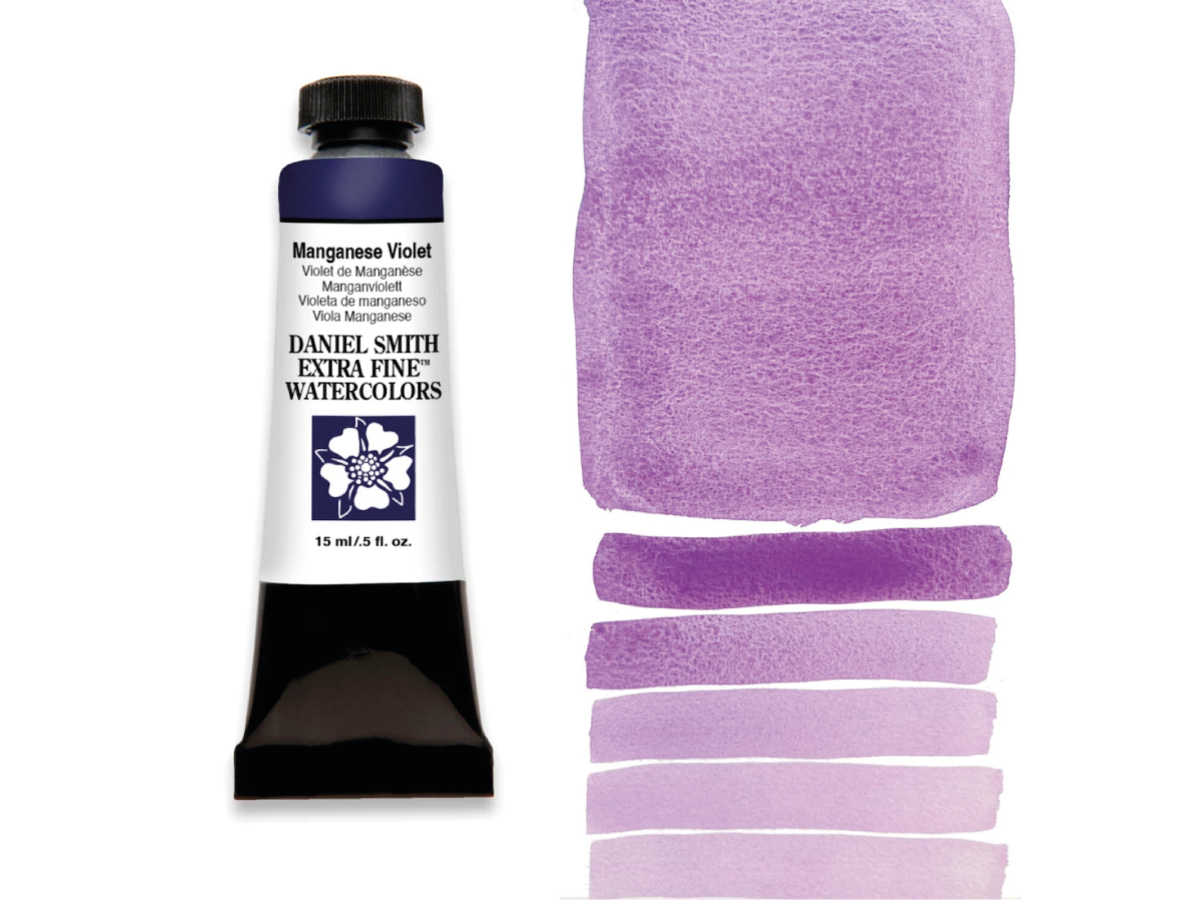 DANIEL SMITH WATERCOLOUR 15ML 261 S3 MANGANESE VIOLET 1