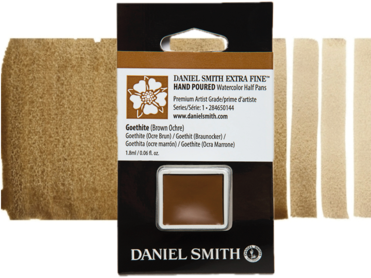 DANIEL SMITH AQUARELLFARBE 1/2 NAPF S1 144 GOETHITE BROWN OCHRE 1
