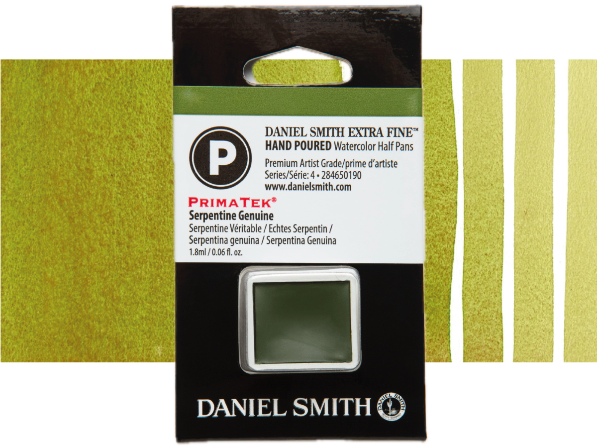 DANIEL SMITH AQUARELLFARBE 1/2 NAPF S4 190 SERPENTINE GENUINE 1