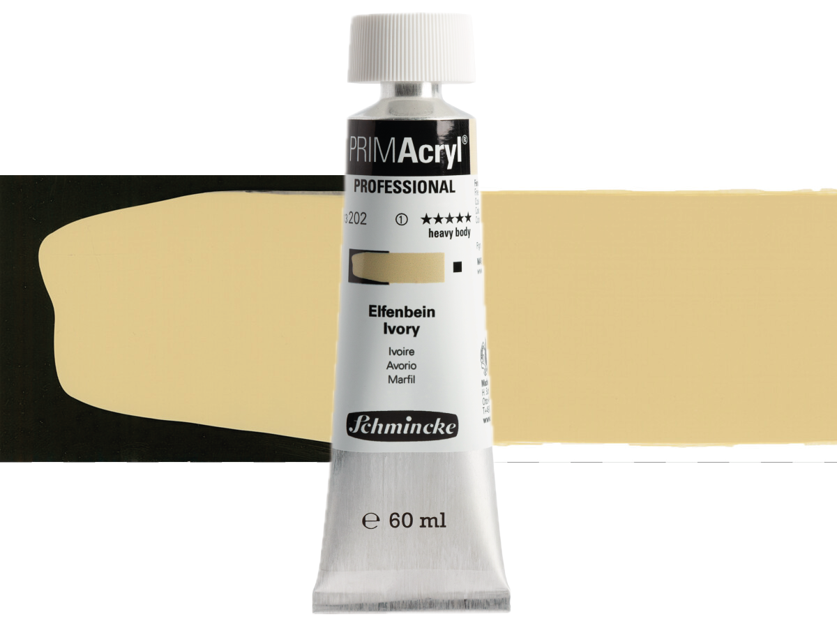 SCHMINCKE PRIMACRYL 60ML S1 202 IVORY 1
