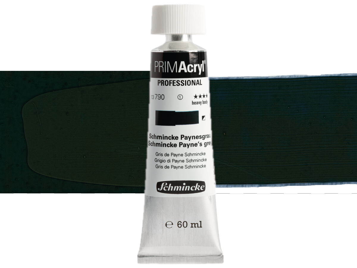 SCHMINCKE PRIMACRYL 60ML S1 790 SCHMINCKE PAYNE'S GREY 1