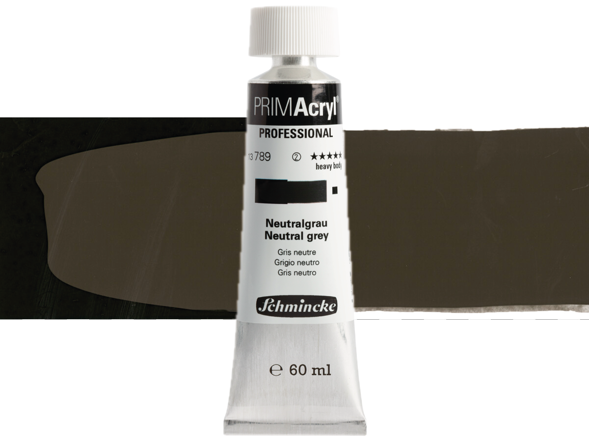 SCHMINCKE PRIMACRYL 60ML S2 789 NEUTRAL GREY 1