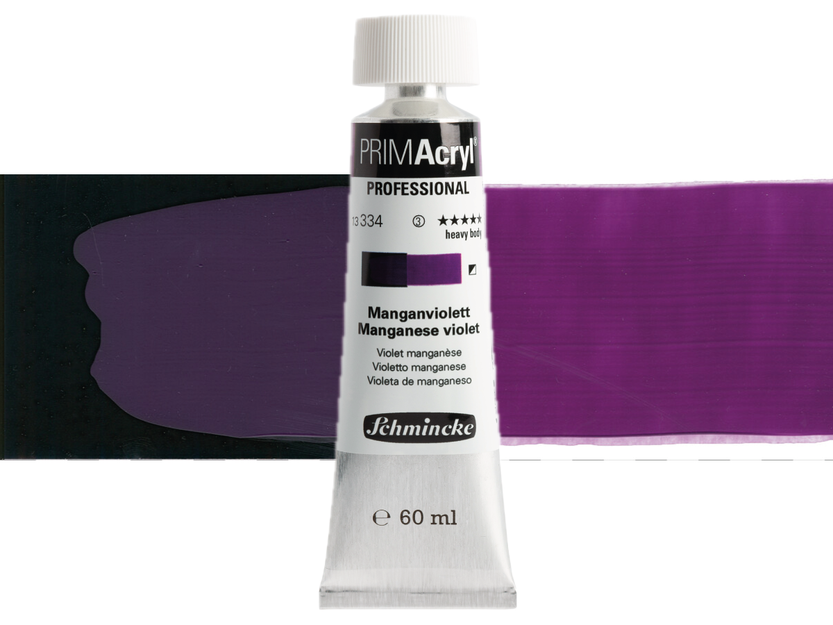 SCHMINCKE PRIMACRYL 60ML S3 334 MANGANESE VIOLET 1