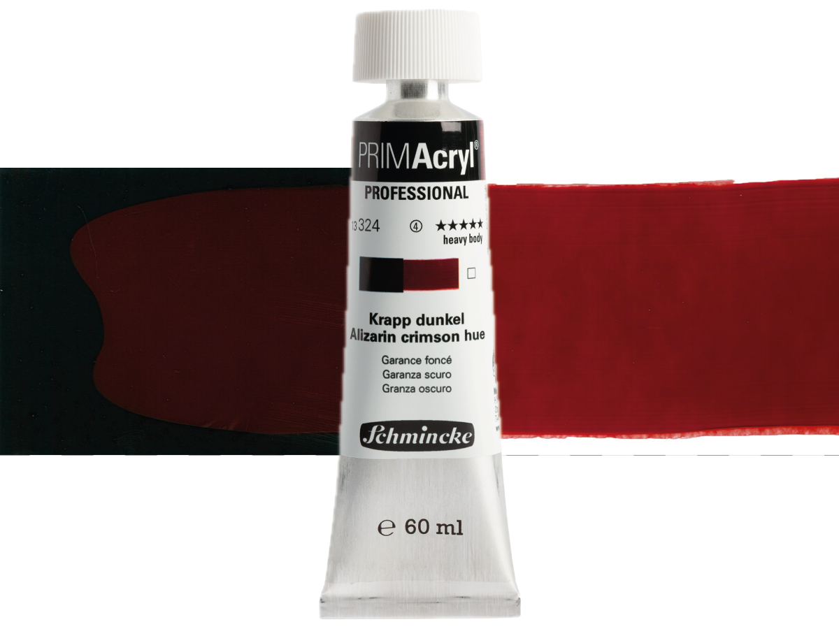 SCHMINCKE PRIMACRYL 60ML S4 324 ALIZARIN CRIMSON HUE 1