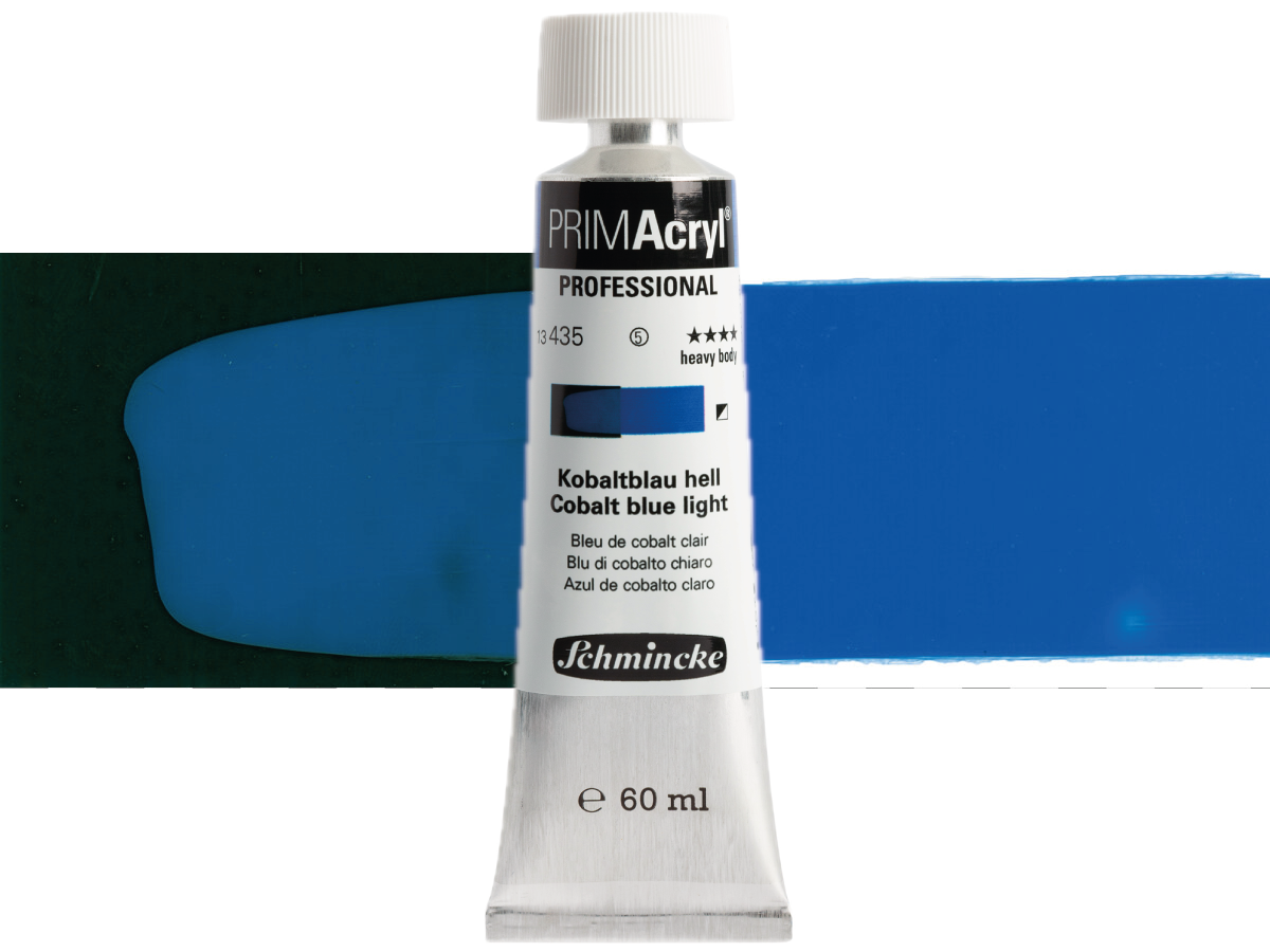 SCHMINCKE PRIMACRYL 60ML S5 435 COBALT BLUE LIGHT 1