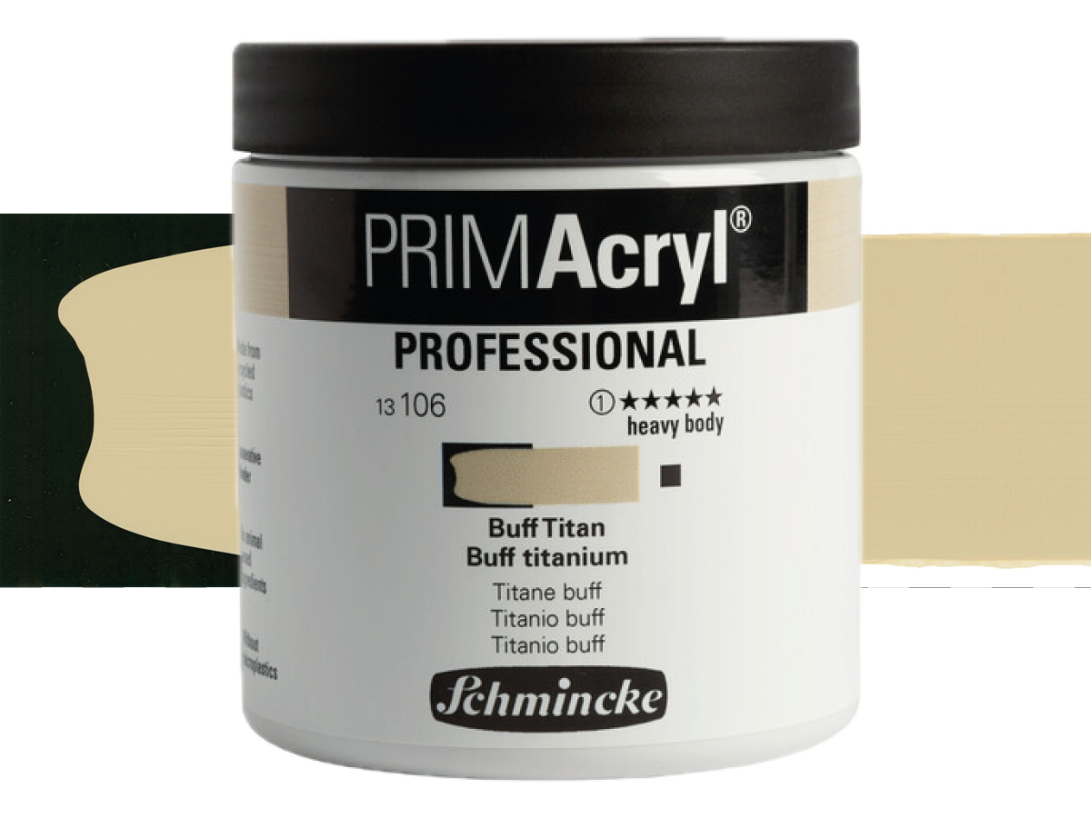 SCHMINCKE PRIMACRYL 237ML S1 106 BUFF TITANIUM 1